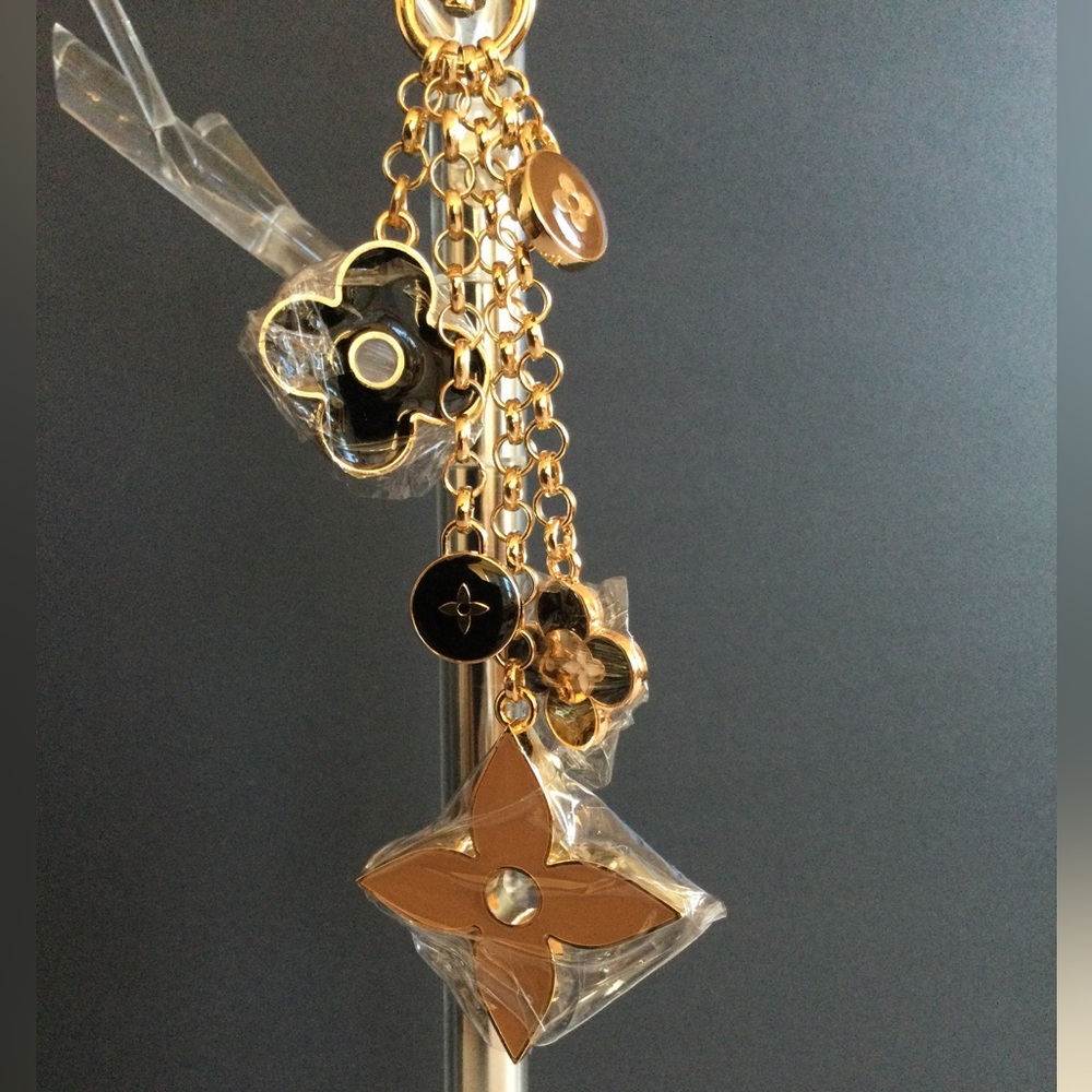 Floral Charm Keychain